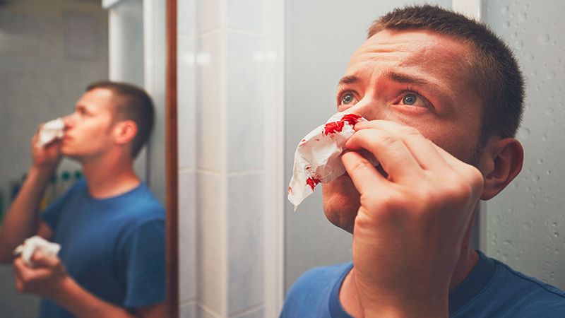 新冠病毒感染流鼻血是什么原因